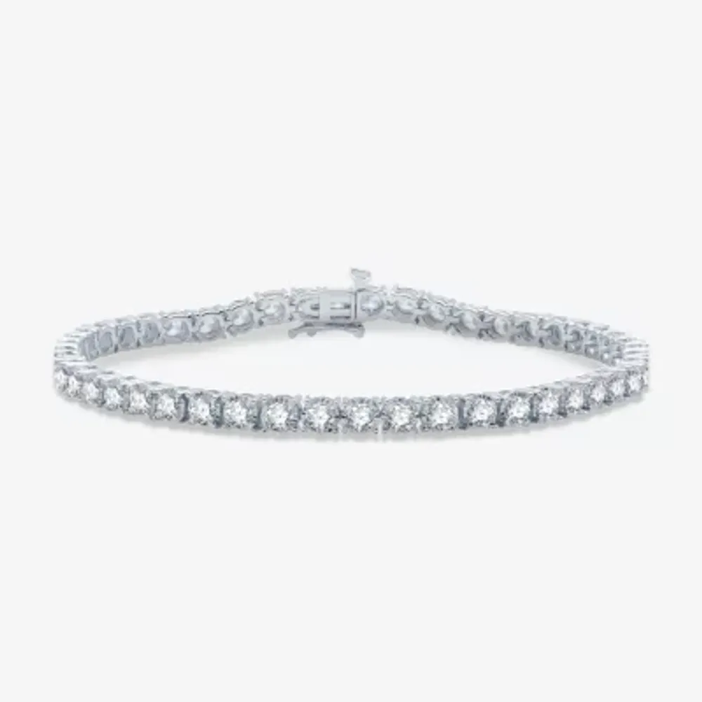 5 CT. T.W. Natural White Diamond 10K or Yellow Gold 7.5 Inch Tennis Bracelet