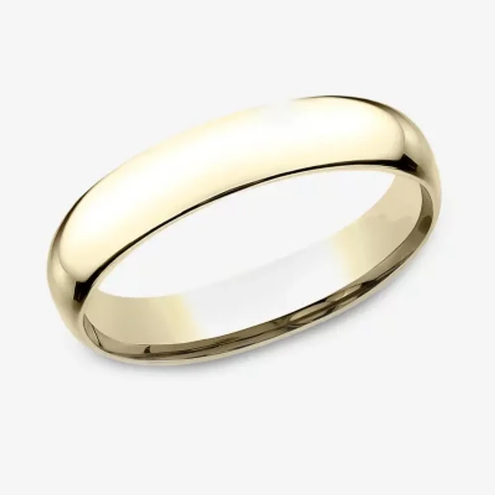 Mens 14K Gold Wedding Band