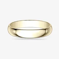 4mm 10K Gold Wedding Band