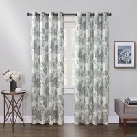 Max Blackout Prescott Print Grommet Top 100% Single Curtain Panels