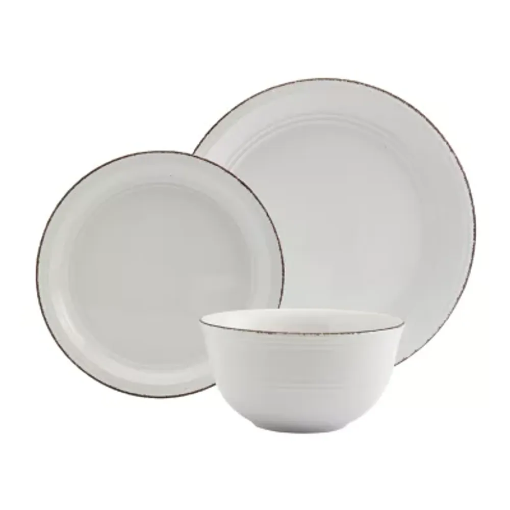 Gallery Farmhouse 12-pc. Stoneware Dinnerware Set