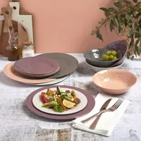 Gallery Melamine 12-pc. Melamine Dinnerware Set