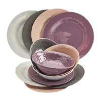 Gallery Melamine 12-pc. Melamine Dinnerware Set