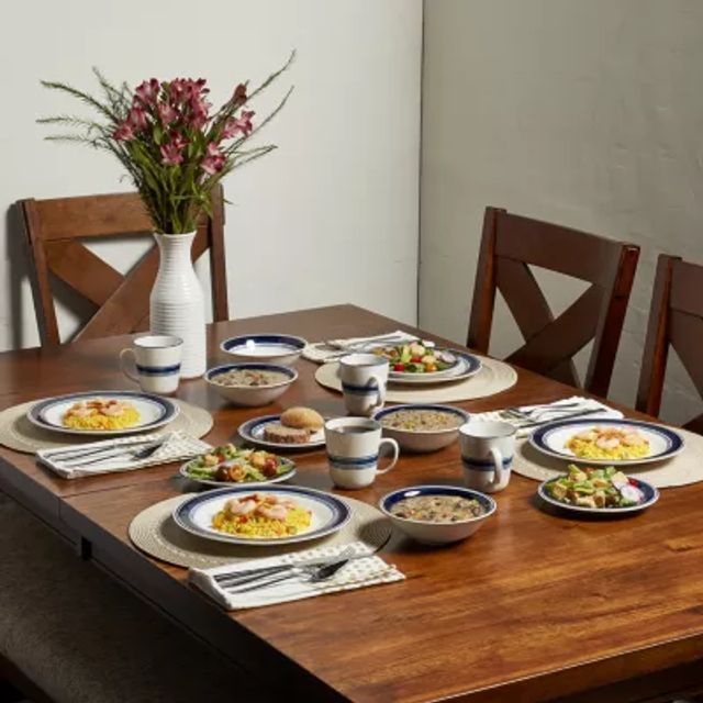 Gallery Isiah 16-pc. Porcelain Dinnerware Set