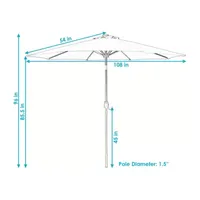 Sunnydaze Collection Patio Umbrella