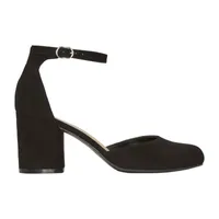 Pop Womens Gal Block Heel Pumps