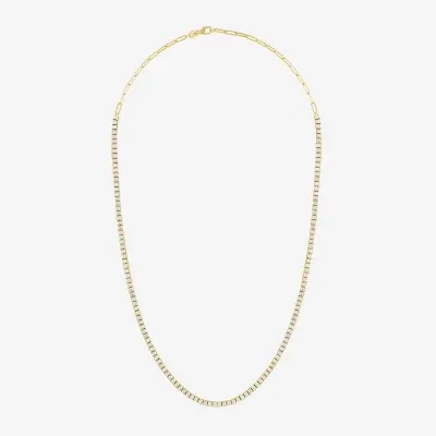 Diamond Addiction (G-H / SI2-I1) 4 CT.T.W. Lab Grown Tennis Necklace 10K Gold