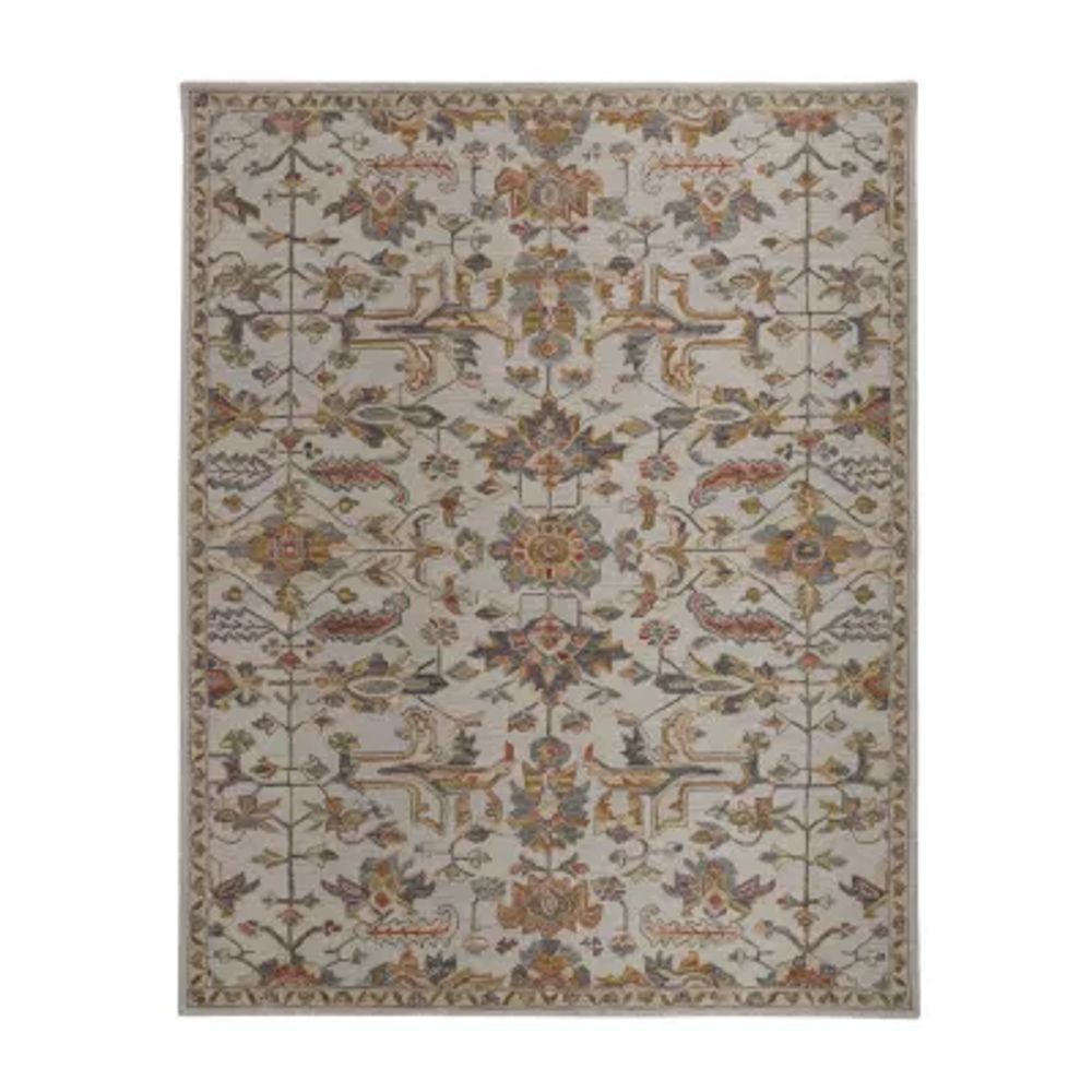 Weave And Wander Faris Floral Hand Tufted Indoor Rectangle Accent Rugs