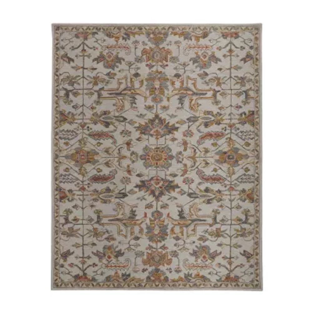 Weave And Wander Faris Floral Hand Tufted Indoor Rectangle Area Rugs