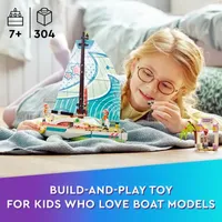 LEGO Friends Stephanie's Sailing Adventure 41716 Building Set (304 Pieces)
