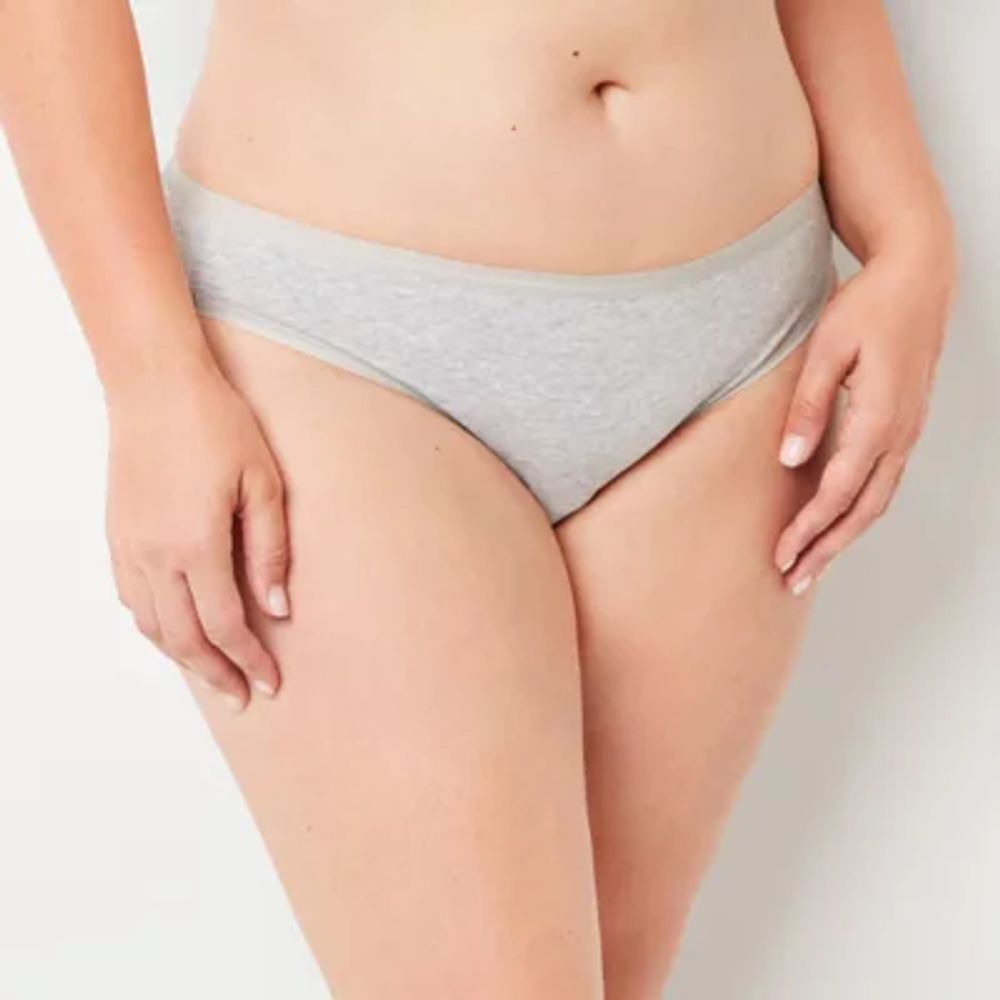 Ambrielle Organic Cotton Bikini Panty