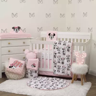 Disney 6-pc. Minnie Mouse Crib Bedding Set