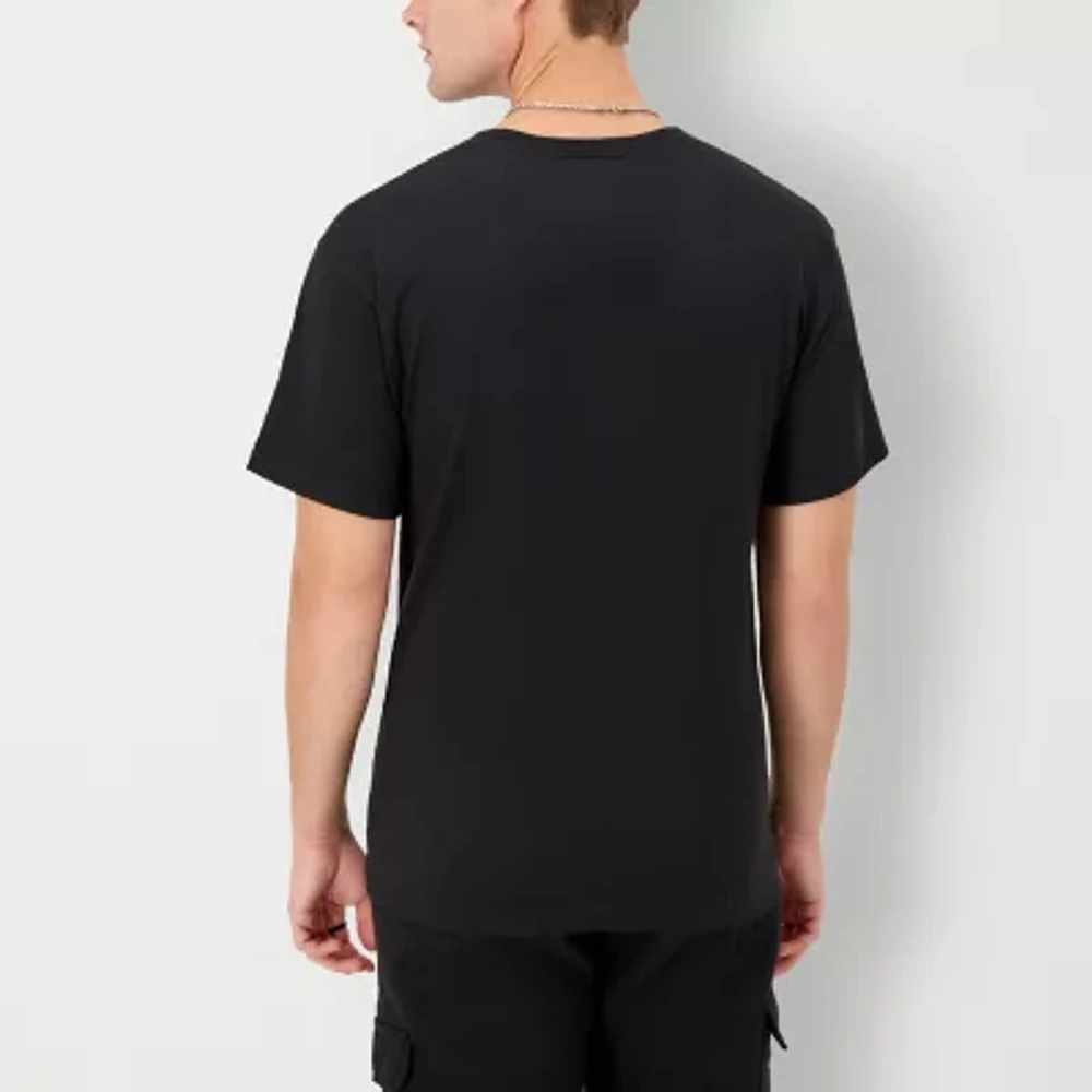 Champion Mens Crew Neck Short Sleeve Graphic T-Shirt