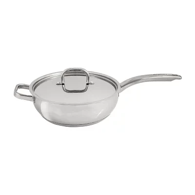 BergHOFF Belly Shape 18/10 Stainless Steel 9.5" Deep Skillet