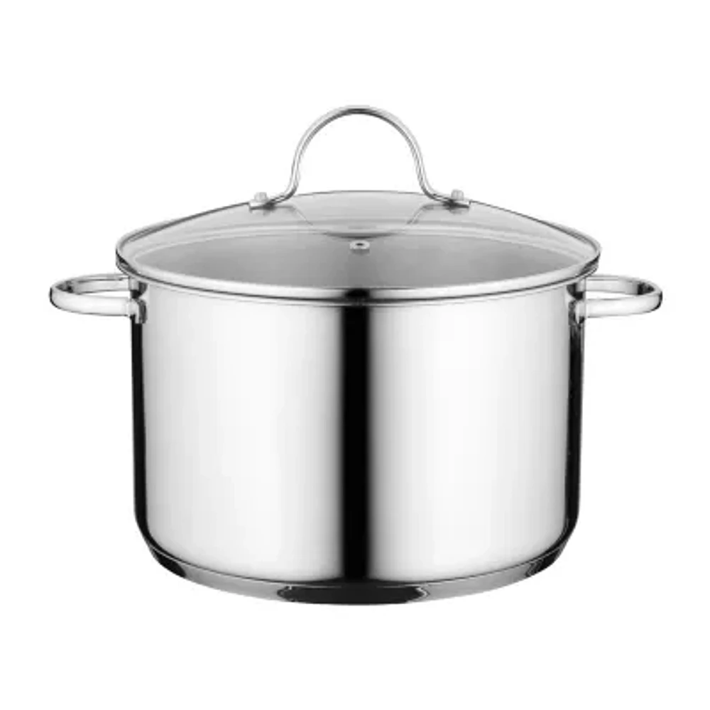 BergHOFF Essential 18/10 Stainless Steel 7.2-qt. Stockpot with Lid