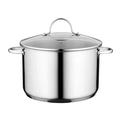 BergHOFF Essential 18/10 Stainless Steel 7.2-qt. Stockpot with Lid