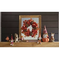 Linden Street 11.75" Sisal Fox Harvest Tabletop Decor