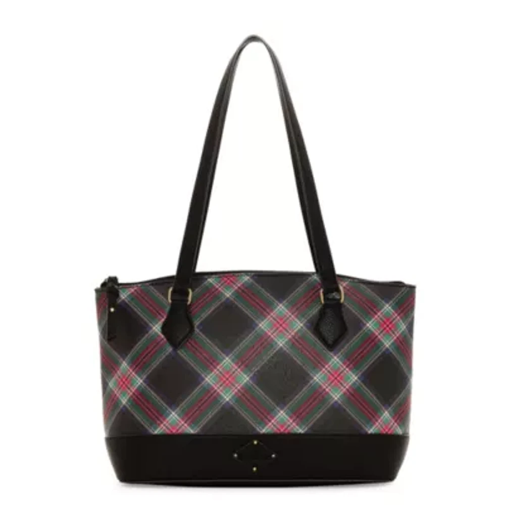 St. John's Bay Westbrooke Top Zip Satchel