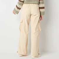 Arizona Corduroy Womens Low Rise Jogger Pant Juniors