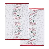 North Pole Trading Co. Christmas Cheer 4-pc. Kitchen Towel