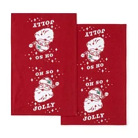 North Pole Trading Co. Oh So Jolly 4-pc. Kitchen Towel