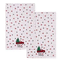 North Pole Trading Co. Christmas Truck 4-pc. Kitchen Towel