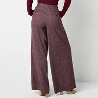 Worthington Womens Wide Leg Pant