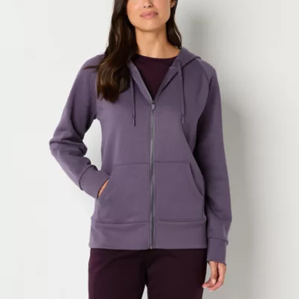 Xersion Womens Super Soft Fleece Long Sleeve Hoodie