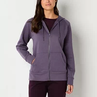 Xersion Womens Super Soft Fleece Long Sleeve Hoodie