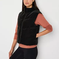 Xersion Womens Sheen Puffer Vest