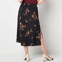 a.n.a Womens Midi A-Line Skirt