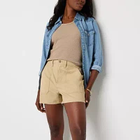 a.n.a Womens Highest Rise Chino Short