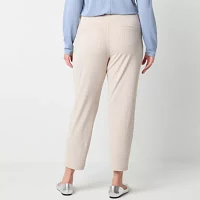 Stylus Womens High Rise Tapered Pull-On Pants