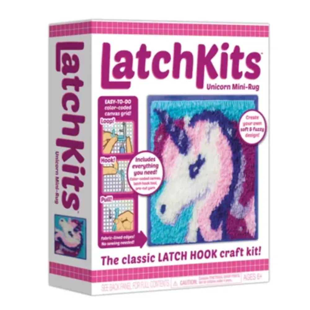 Latchkits Latchkits Mini Rug: Unicorn