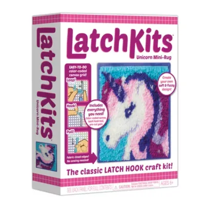 Latchkits Latchkits Mini Rug: Unicorn
