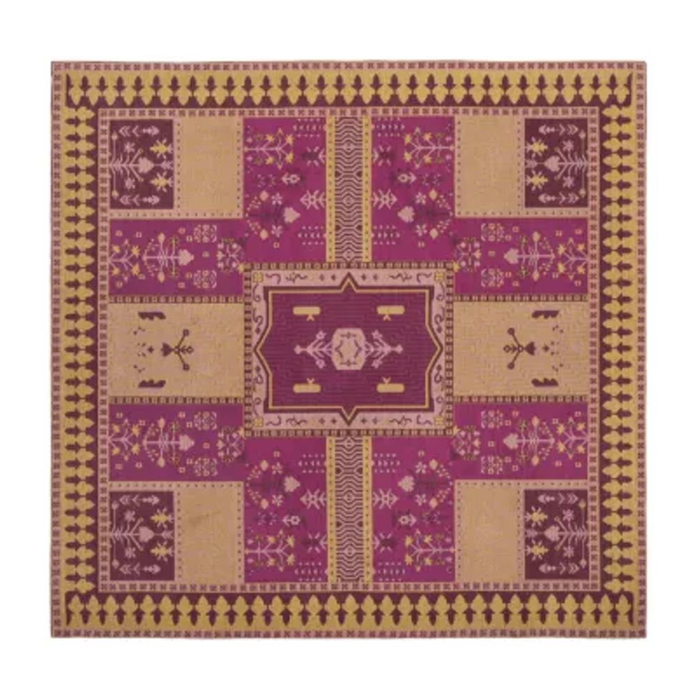 Safavieh Classic Vintage Collection Waylon Geometric Square Area Rug