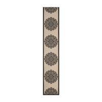 Safavieh Courtyard Collection Kimberly Oriental Indoor/Outdoor Runner Rug