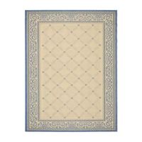 Safavieh Courtyard Collection Frona Oriental Indoor/Outdoor Square Area Rug