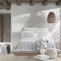 Queen Street Crystal Cove Stripes Coverlet