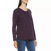 St. John's Bay Womens Polar Fleece Sweatshirt