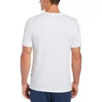 Cubavera Mens Crew Neck Short Sleeve T-Shirt