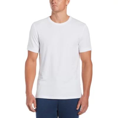 Cubavera Mens Crew Neck Short Sleeve T-Shirt