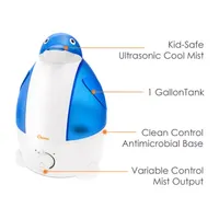 Crane 1 Gallon Ultrasonic Cool Mist Humidifier