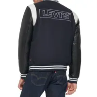 Levi's® Mens Mixed Media Varsity Jacket