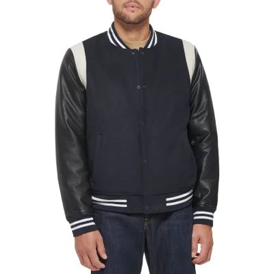 Levi's® Mens Mixed Media Varsity Jacket