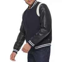 Levi's® Mens Mixed Media Varsity Jacket