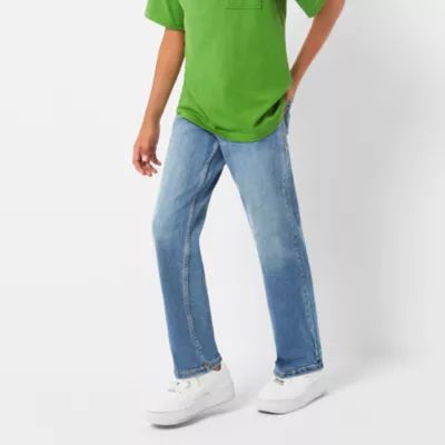 Thereabouts Little & Big Boys Advanced 360 Adjustable Waist Stretch Fabric Bootcut Relaxed Fit Jean