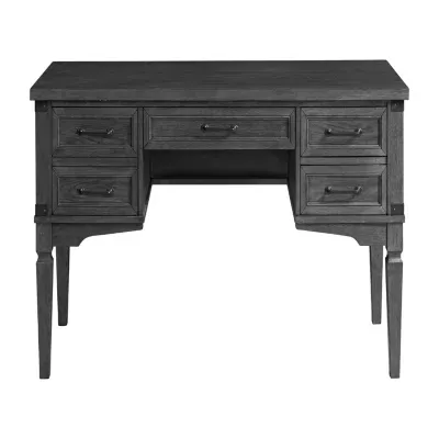 Foundry 60 Inch Half Pedestal Desk