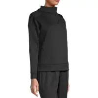 Xersion Xwarmth Fleece Womens Funnel Neck Long Sleeve Sweatshirt