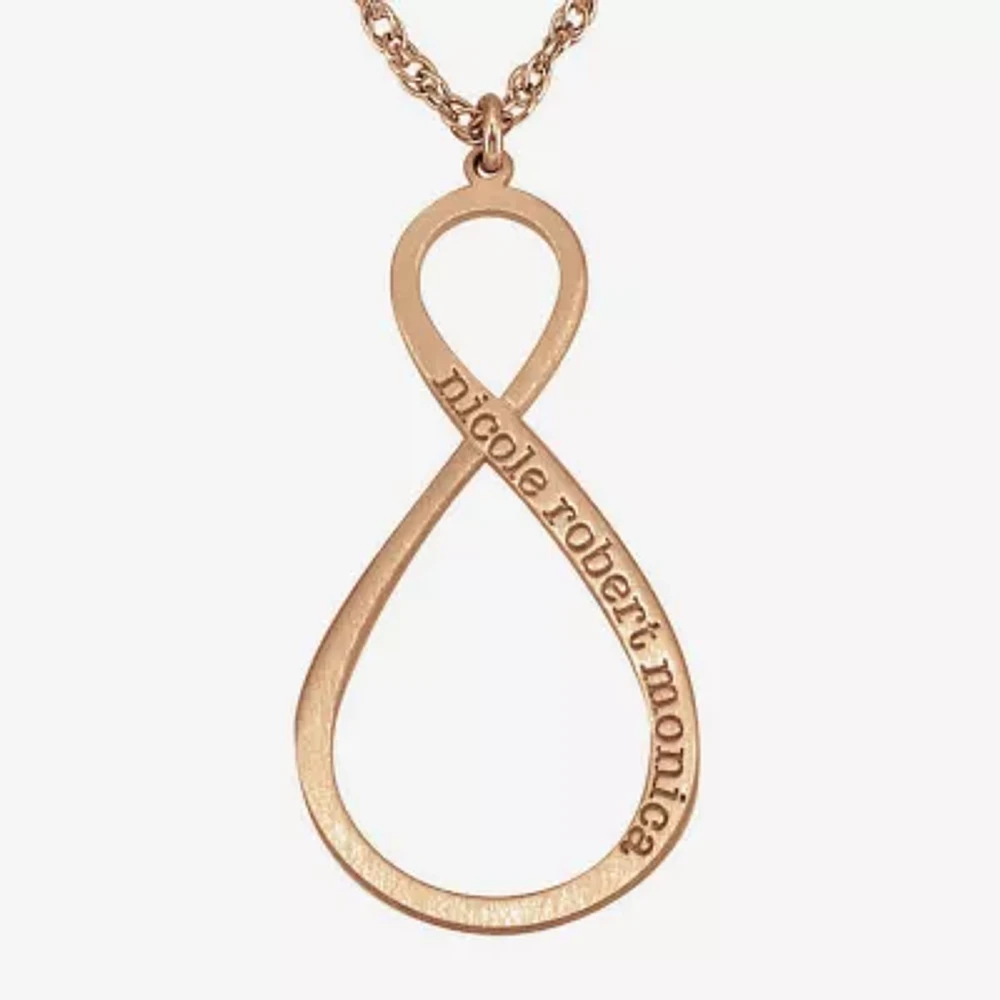 Personalized Infinity Name Pendant Necklace